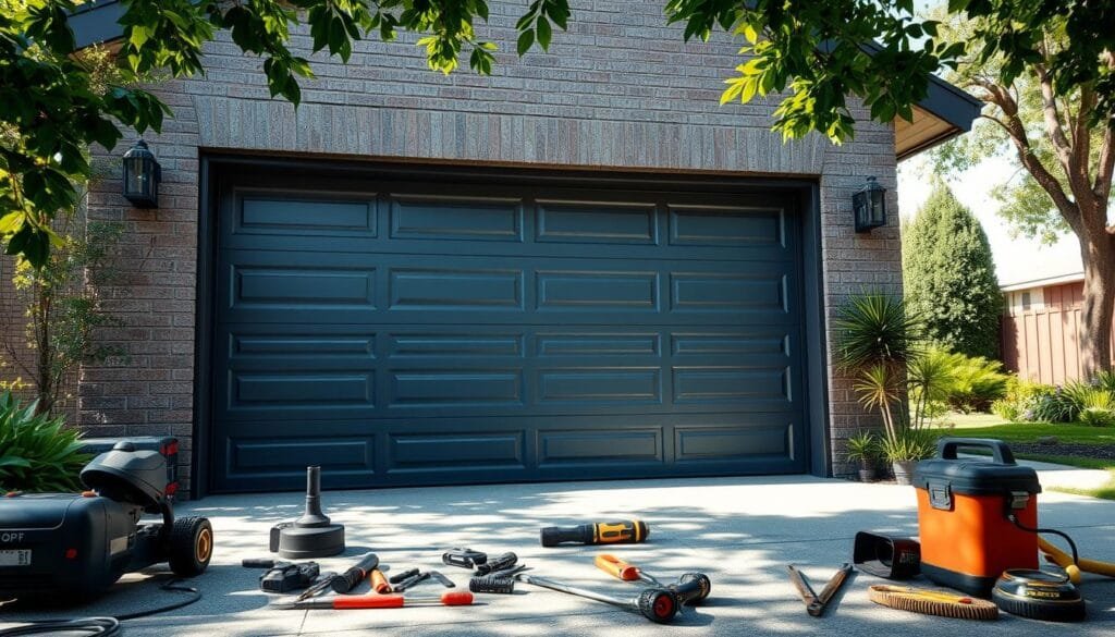 Garage door maintenance Garage door maintenance