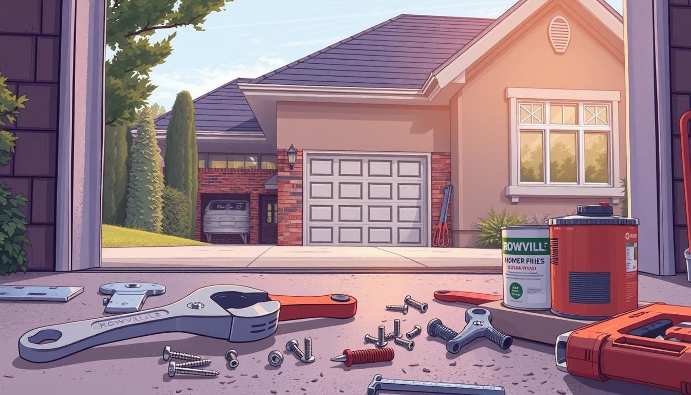 Garage door repair costs in Rowville