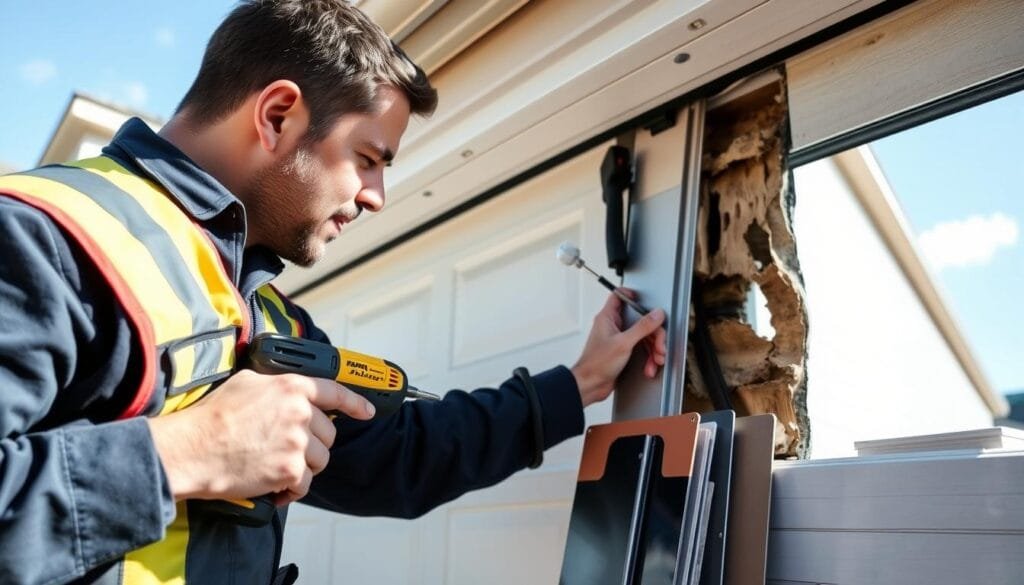 garage door panel replacement