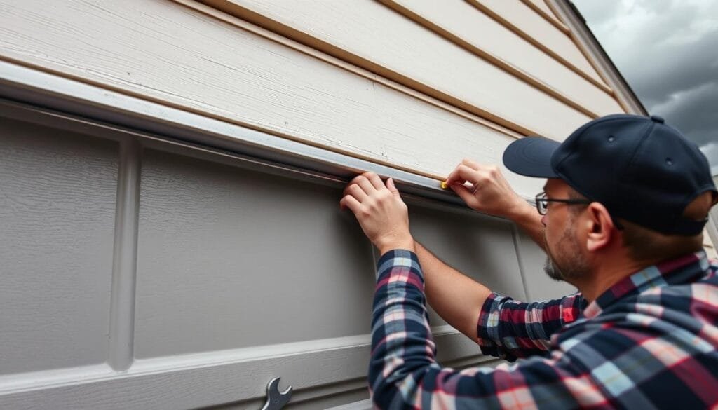 garage door preparation