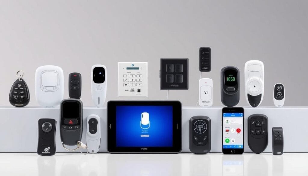 garage door remote control options