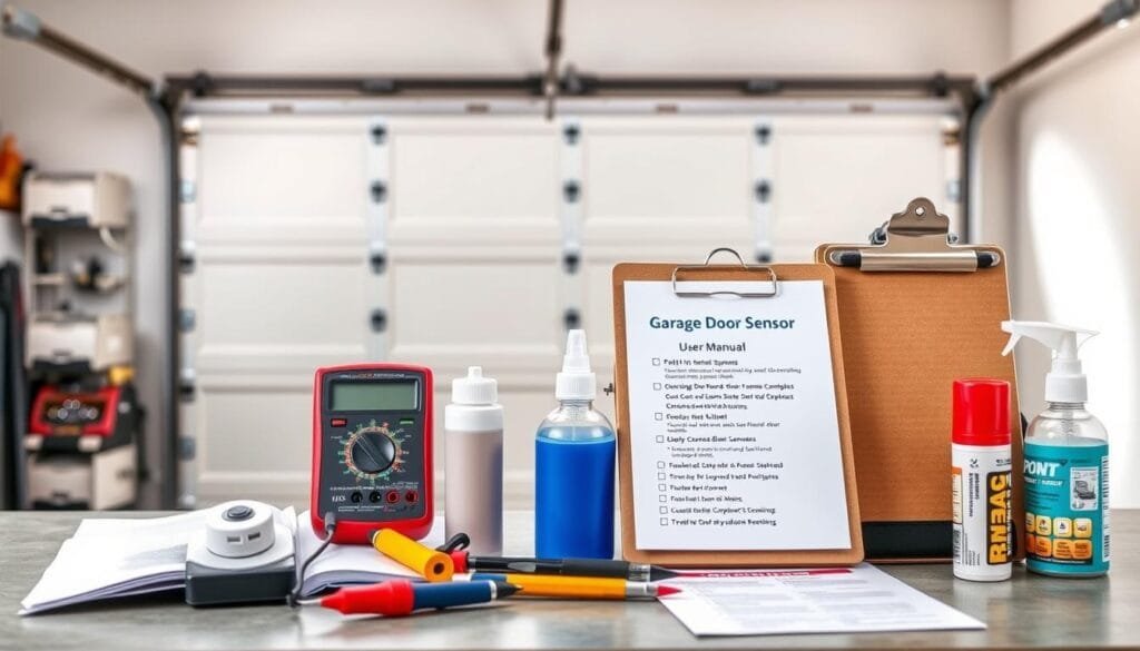 maintenance tips for garage door sensors