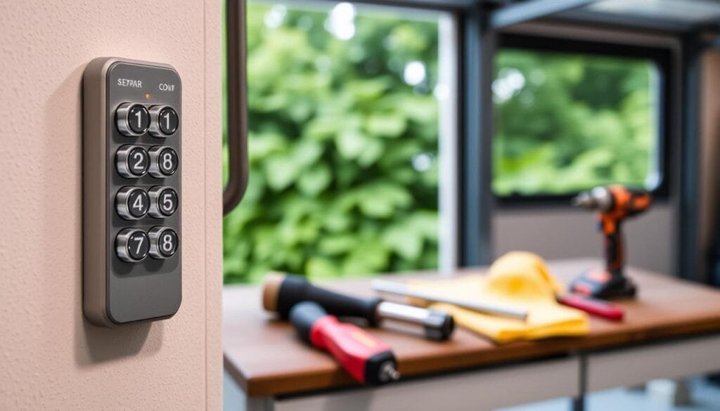 programmed keypads maintenance